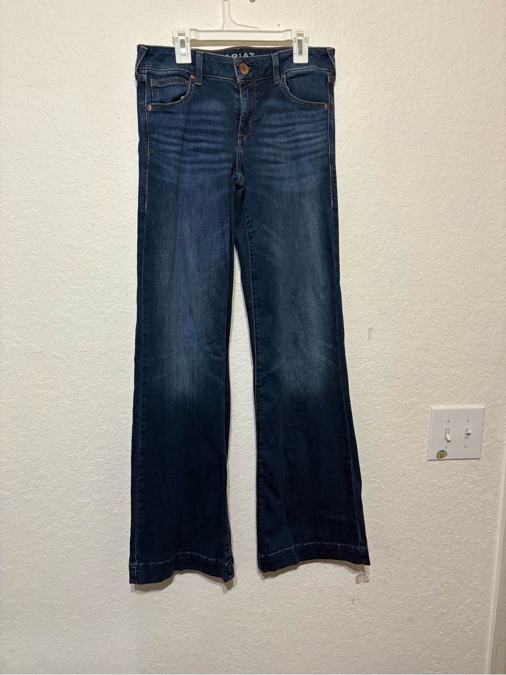 Ariat Dark Indigo Flare Jeans Trousers